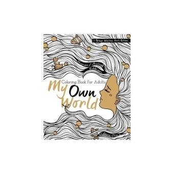Gambar My Own World Coloring Book for Adults Edisi Human Animal(satu)
