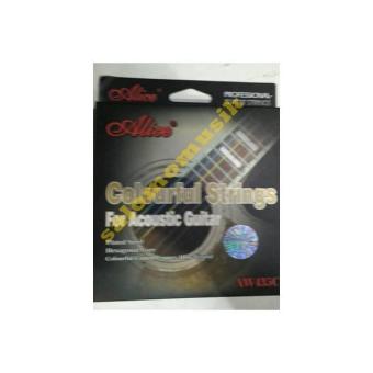 Gambar Senar Gitar Akustik Alice Fullcolour