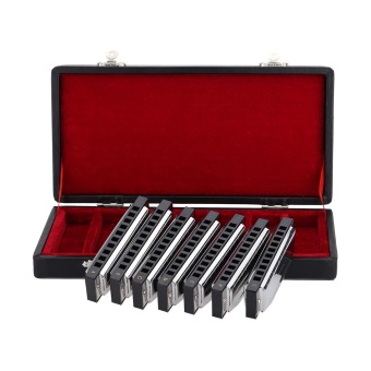 Swan Harmonica 10 Holes Harp Blues Harp Blues Harmonica DiatonicHarmonica Set 7 Piece (A-G) W/ Exquisite Box + Wipes - Intl Mei 2019 - 2 Swan Harmonica 10 Holes Harp Blues Harp Blues Harmonica DiatonicHarmonica Set 7 Piece (A-G) W/ Exquisite Box + Wipes - intl - 2