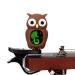 Gambar Swiff Owl Cartoon Guitar Tuner, Brown