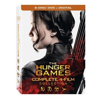 Gambar The Hunger Games Complete 4 Film Collection [DVD + Digital]