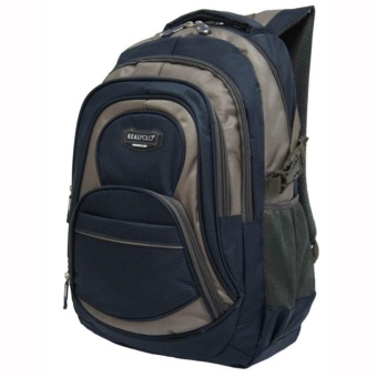 Real Polo Tas Ransel Kasual 6276 Backpack Daypack - Biru Juli 2019 - 2 Real Polo Tas Ransel Kasual 6276 Backpack Daypack - Biru - 2