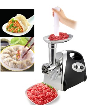 220-240V Brand New 300W Electric Meat Grinder Aluminium Alloy Household or Commercial Sausage Maker Meats Mincer Food Grinding Mincing Machine (Intl) - intl
