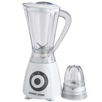 Gambar Black   Decker BX390 B1 2 in 1 Blender   1.5L   Putih