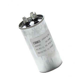 Gambar BolehDeals CBB65 AC 450V 50 60HZ Start Motor Capacitor AirConditioner Compressor 35uF   intl