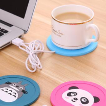 Gambar Coffee Tea Cup USB Port Warmer Heater   Penghangat   PemanasMinuman (Minum Kopi   Teh Mug   Gelas Cangkir Air Hangat)