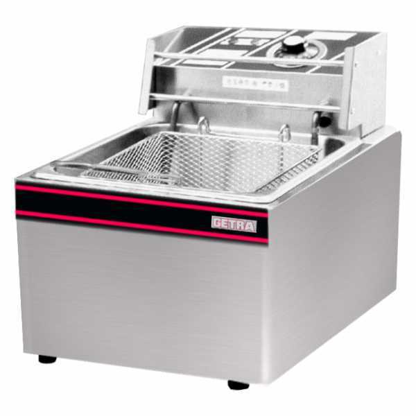 Getra Ef-81 Electrik Deep Fryer 1 Tank 1 Basket - Silver