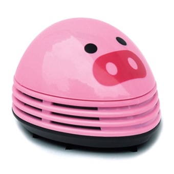 Gambar jiaxiang Electric Desktop Vacuum Cleaner Mini Dust Cleaner Pink PigPrints Design   intl