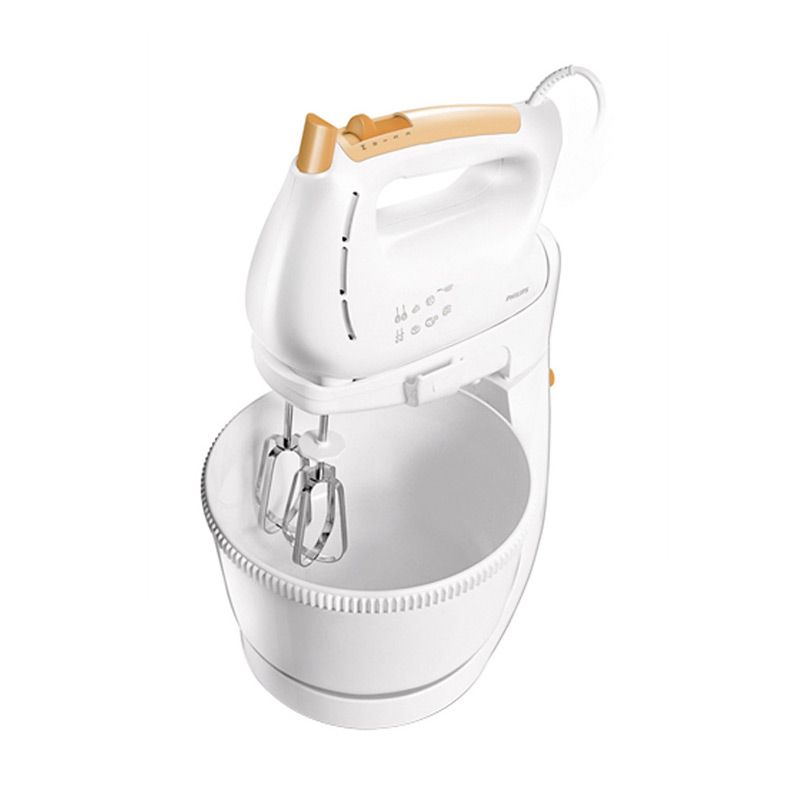 Philips HR1538-83 Mixer Berdiri - Putih-Orange