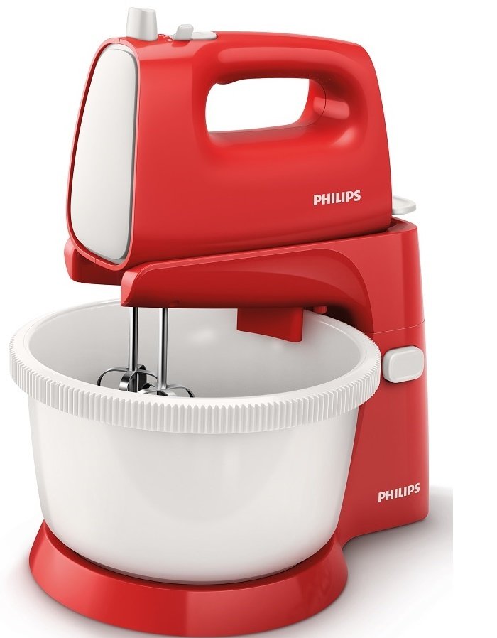 PHILIPS Stand Mixer HR1559 - Merah