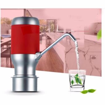 Pompa Galon Elektrik Pompa Air Minum WA-S60 Rechargable Electric Water Dispenser Pump - Merah