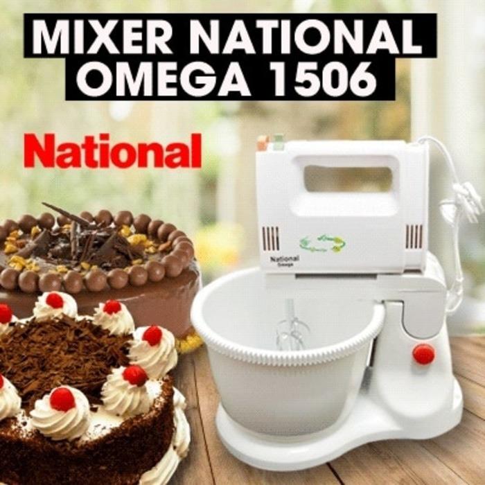 PROMO~Mixer Dengan Mangkok Putar National Omega ORIGINAL