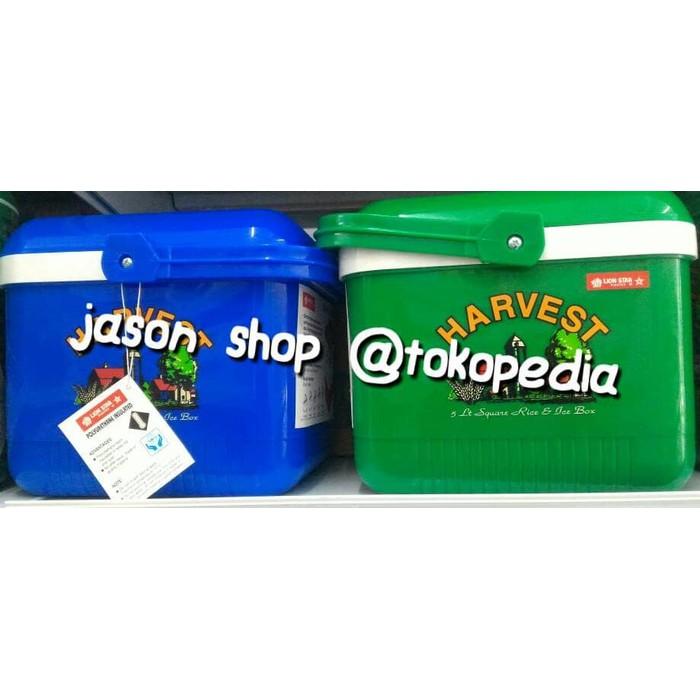 Termos Nasi-Es Square Ice Box 5 Liter/Square Ice Box Lion Star 5 Liter - B7A795