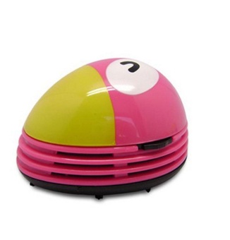 Gambar toobony Mini Table Dust Vaccum Cleaner Pink Toucan Prints Design   intl