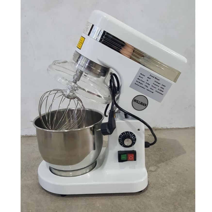 Willman Heavy Duty Mixer - Pengaduk Adonan Roti BH5B 5 Liter - with Cover