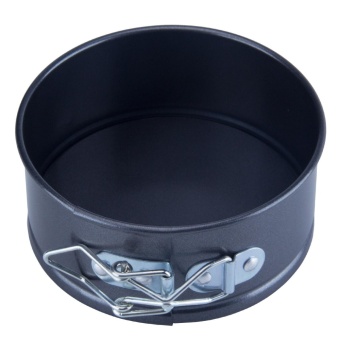 Gambar xinggang Carbon Steel Nonstick Bakeware Springform Mold Round CakeMold (Black Grey)   intl