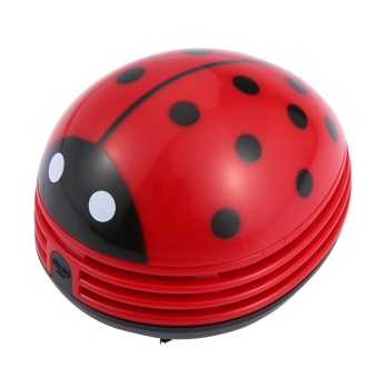 Gambar yiokmty Mini Table Dust Vaccum Cleaner Red Beetles Prints Design  intl