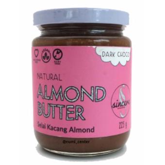 Gambar Almond Nut Butter Dark Chocolate 225g   Selai Kacang Almond Cokelat