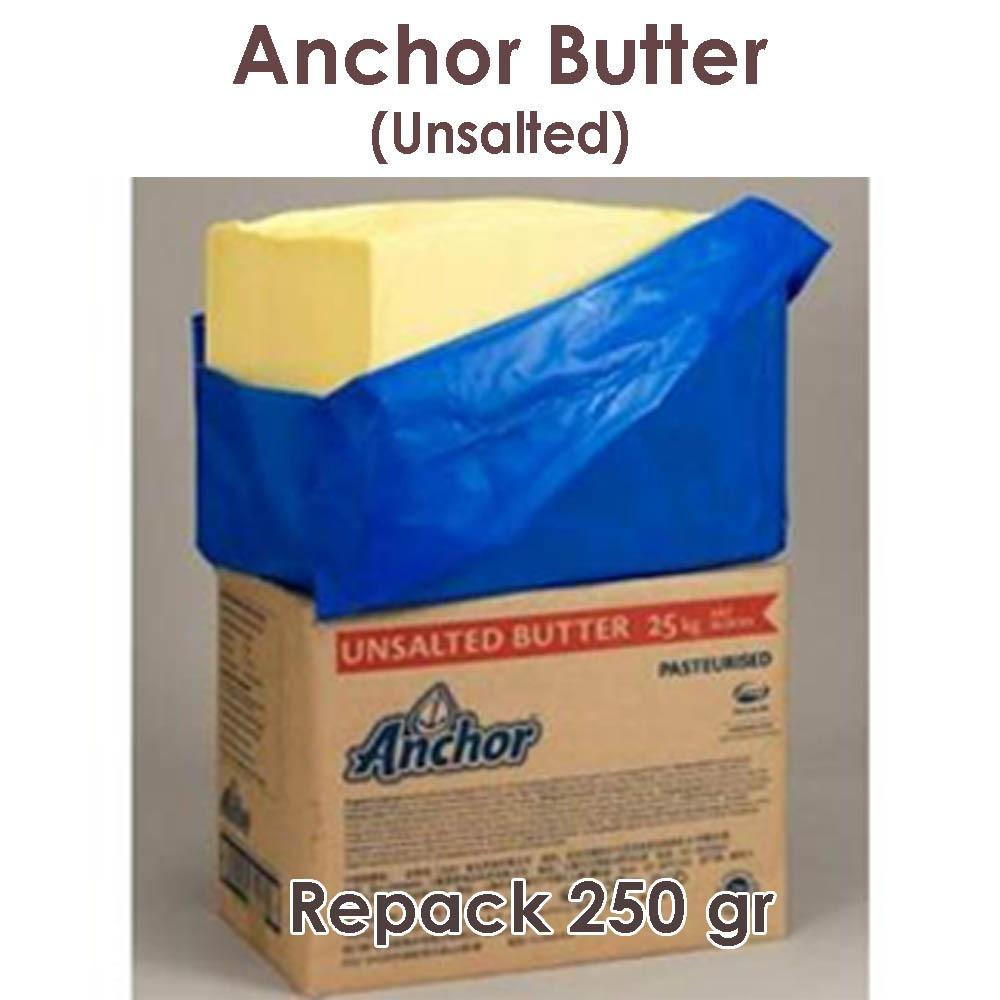 Anchor Butter Unsalted Repack 250 gr