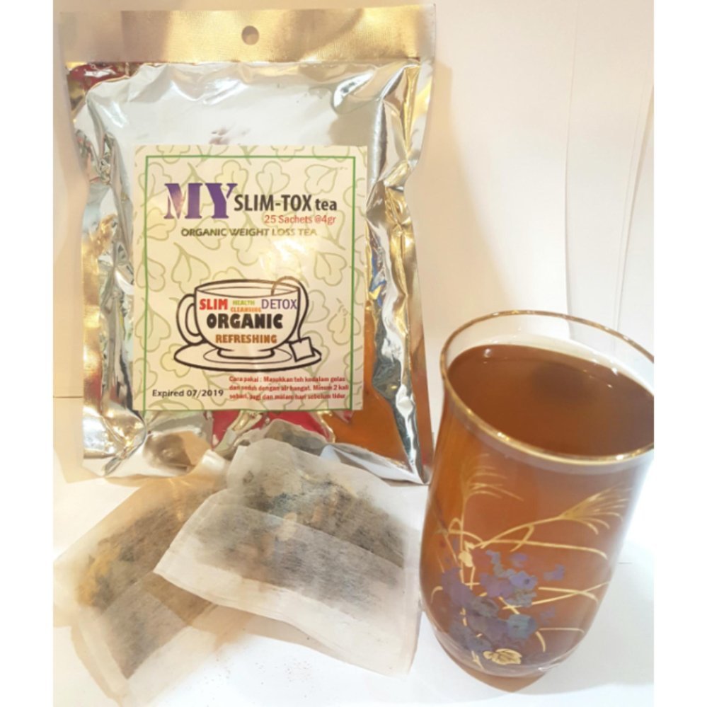 Bangle tea slim tox/ MY slim-tox bangle tea /teh detox diet 100% herbal isi 25 sachet