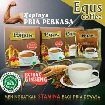 Gambar Equs Coffee Extra Ginseng Best Seller   Isi 3 Sachet