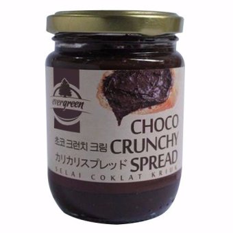 Gambar Evergreen Choco Crunchy Spread 250gr   1