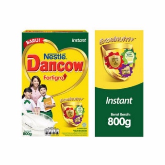 Gambar Hot Deal   DANCOW Instant Enriched Fortigro Susu Plain Box   800g