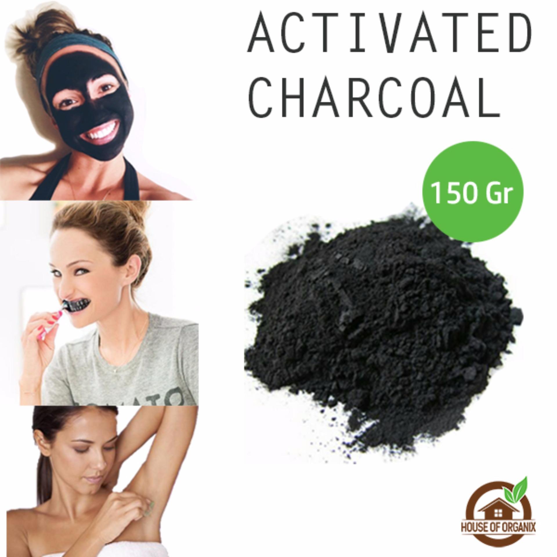 HouseOfOrganix Activated Charcoal (Arang Aktif) - 150 Gram