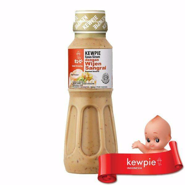 KEWPIE WIJEN SANGRAI 200ML - KEWPIE ROASTED SESAME SAUCE - SAUS WIJEN