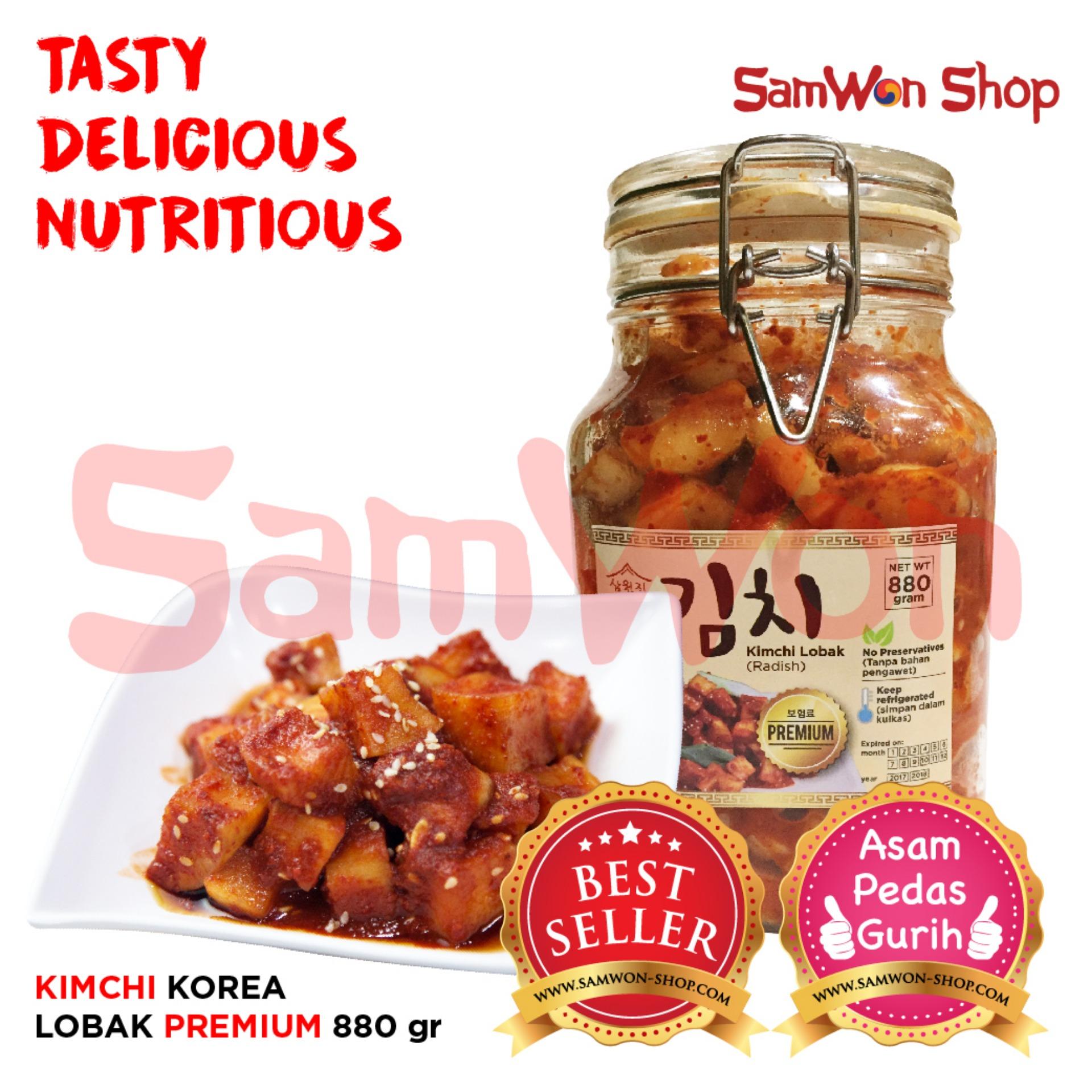 Kimchi Premium Lobak Fresh - 880 Gram