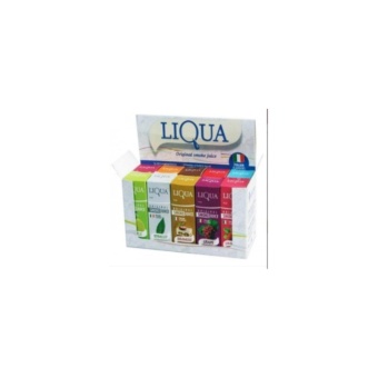 Gambar LiquidHARGA PROMO !! Liqua Italian Flavour Premium E Liquid Refill 10ml 0 Niccotine 10 Pcs