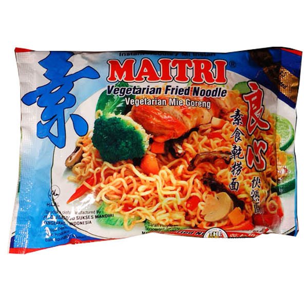 Maitri Mie Instant Vegetarian Mie Goreng - 40 Bungkus