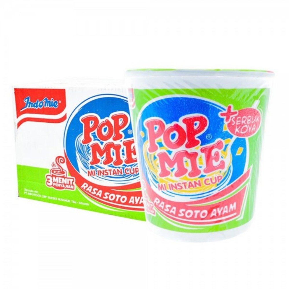 Pop Mie Rasa Soto 75gr - Karton 24s