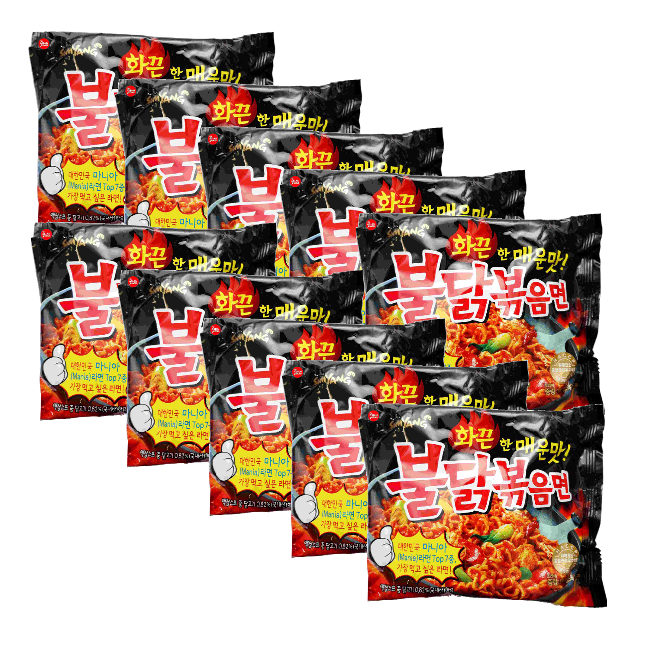 Samyang Ramen Spicy Hot Chicken - Mie Instan Pedas Rasa Ayam 140gr - 10 Bks