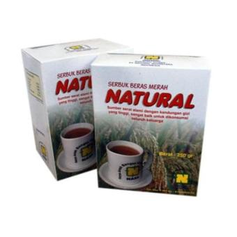 Gambar SERBUK BERAS MERAH NATURAL 500 GR