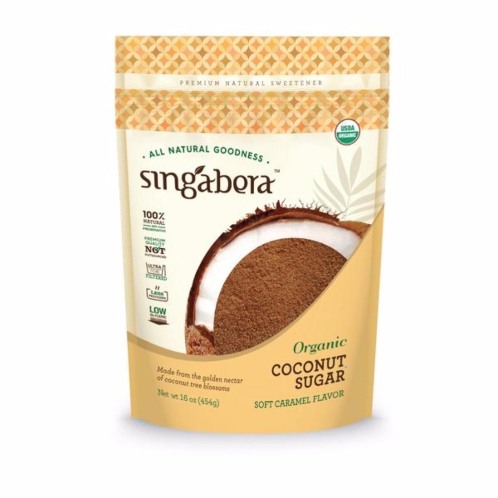 Singabera Organic Coconut Sugar (Gula Kelapa Organik) - 454 Gr