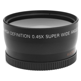 0.45 X Sudut Lebar Lensa 58 Mm Dengan Makro Untuk Canon EOS 650D50D 40D 400D 450D LF37 - Internasional Juli 2018 - 4 0.45 x sudut lebar lensa 58 mm dengan makro untuk Canon EOS 650D50D 40D 400D 450D LF37 - Internasional - 4