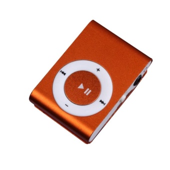 Gambar 1 8GB Support Micro SD TF Mini Clip Metal USB MP3 Music Media Player OR   intl