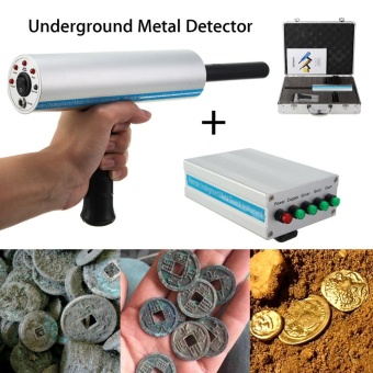 Gambar 1000m Long Range Search Silver Metal Underground Detection Locator Detector Scanner AKS Handhold 3D Professional Metal Diamond Finder Gold   intl