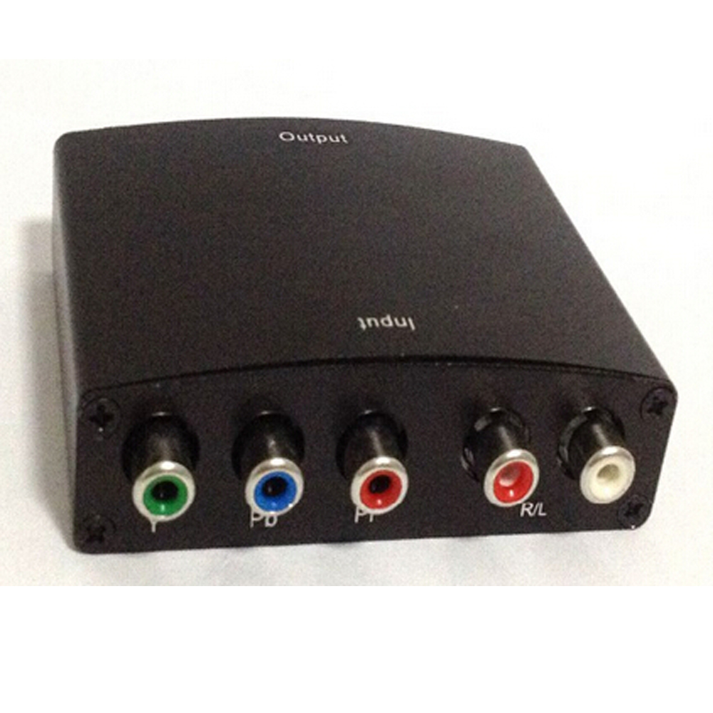 1080 P Komposit YPbPr TO HDMI Converter HDTV AV Adaptor-Intl