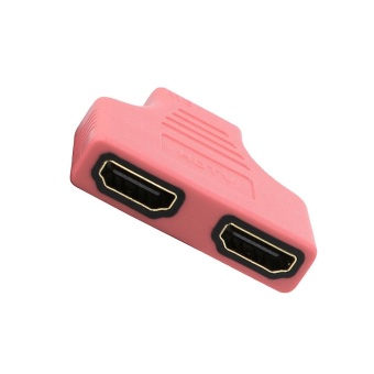 Gambar 1080P HDMI Port Male to 2 Female 1 In 2 Out Splitter AdapterConverter PK   intl