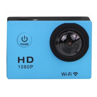 1080P WIFI 1.5” Screen Waterproof Action Camera for Sport Blue - intl  