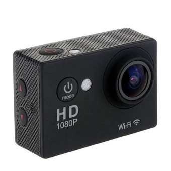1080P WIFI 2.0” Screen Waterproof Action Camera for Sport (Black)  