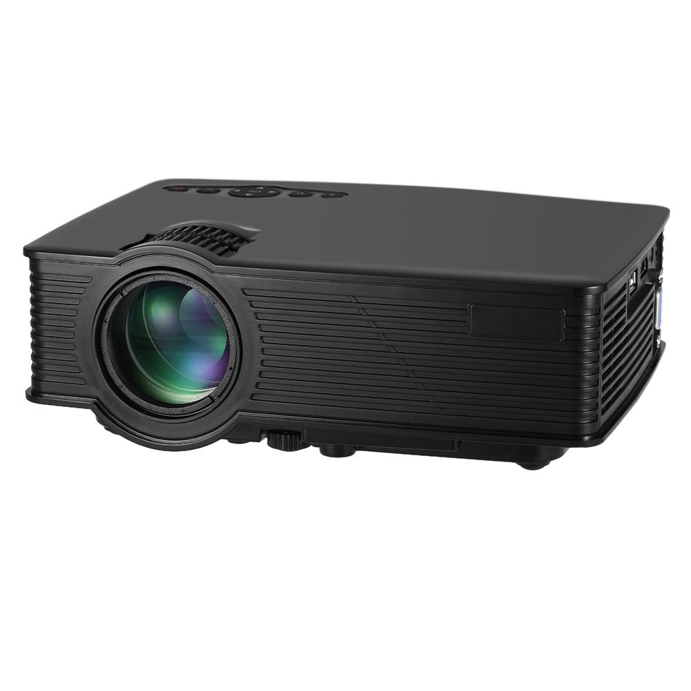 HEMAT 1200 Lumens Projector Portable 1080P LED Projector Throw 120\