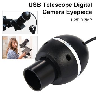 1.25 0.3mp smart webcam usb telescope digital camera eyepieceuniversal dc625