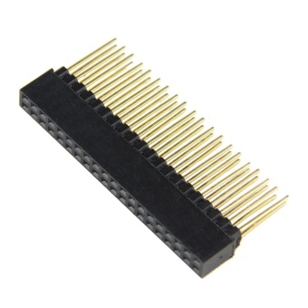 Gambar 12MM 40Pin Female Stacking Header for Raspberry Pi 2 Mode B   B+   intl