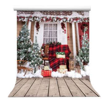 15 M X 21 M Gaya Vinil Natal Fotografi Studio Tergantung