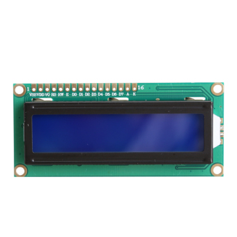 Gambar 1602 16X2 Character LCD Module Display LCM HD44780 with Blue Backlight