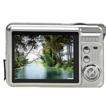 18 Mega Pixels CMOS 2.7 inch TFT LCD Screen HD 720P DigitalCamera(Silver) - intl  