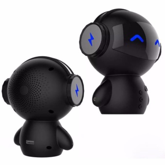 Gambar 2 in 1 Speaker Bluetooth Portable + Power Bank Model Robot